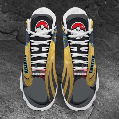 Pokemon Luxray Air Jordan 13 Sneakers Custom Anime Shoes