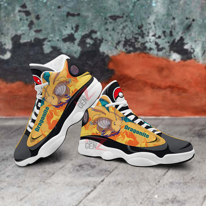 Pokemon Dragonite Air Jordan 13 Sneakers Custom Anime Shoes