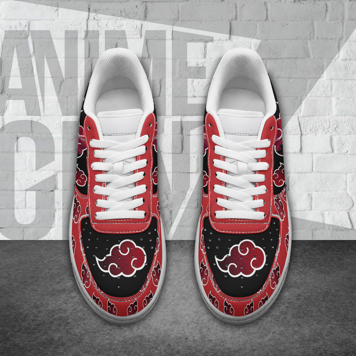 Naruto Akatsuki Air Sneakers Custom Anime Shoes