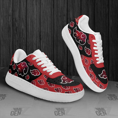 Naruto Akatsuki Air Sneakers Custom Anime Shoes