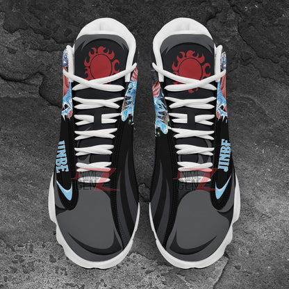 One Piece Jinbe Air Jordan 13 Sneakers Custom Anime Shoes