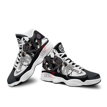 Jujutsu Kaisen Megumia Air Jordan 13 Custom Anime Shoes