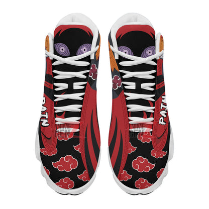 Naruto Akatsuki Pain Air Jordan 13 Sneakers Custom Anime Shoes
