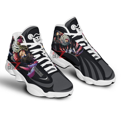 One Piece Charlotte Katakuri Air Jordan 13 Sneakers Custom Anime Shoes