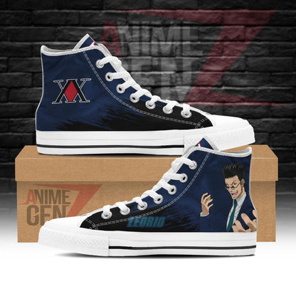 Hunter x Leorio Paradinight High Top Shoes Custom Anime Shoes