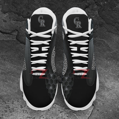 Colorado Rockies Air Jordan 13 Sneakers MLB Custom Sports Shoes