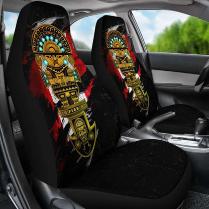 Inca Tumi Car Seat Covers - Peruvian Tattoo (Set Of Two)