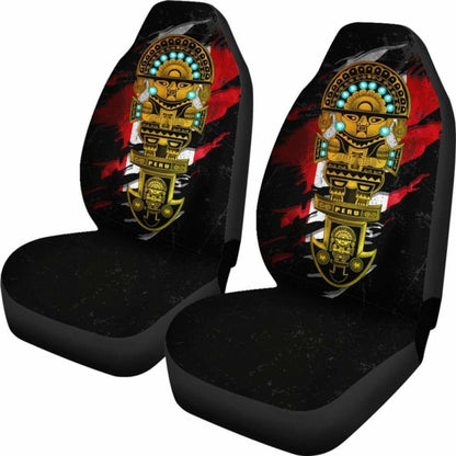 Inca Tumi Car Seat Covers - Peruvian Tattoo (Set Of Two)