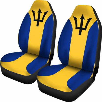 Barbados Car Seat Covers - Barbados Flag -