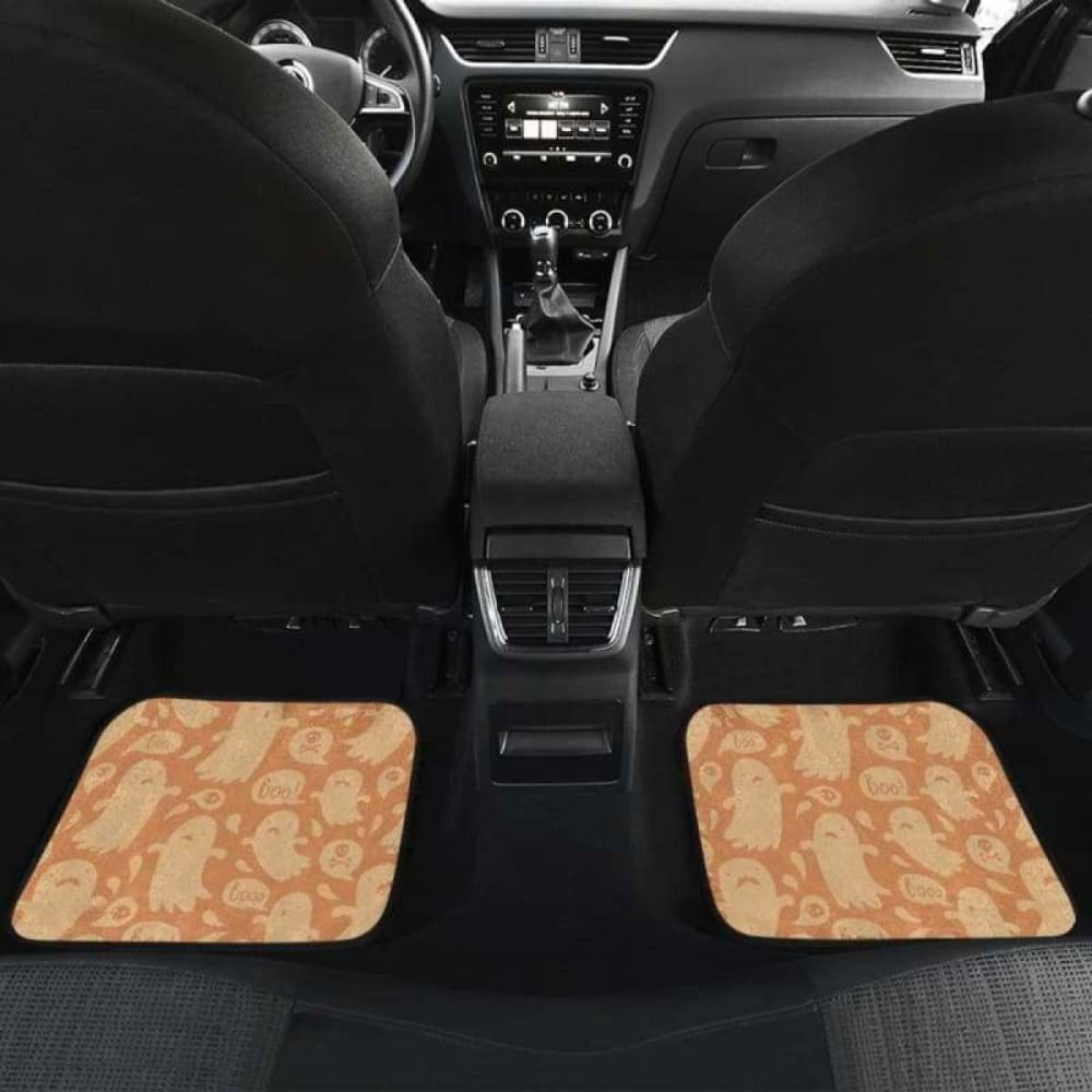 Boo Halloween Car Floor Mats