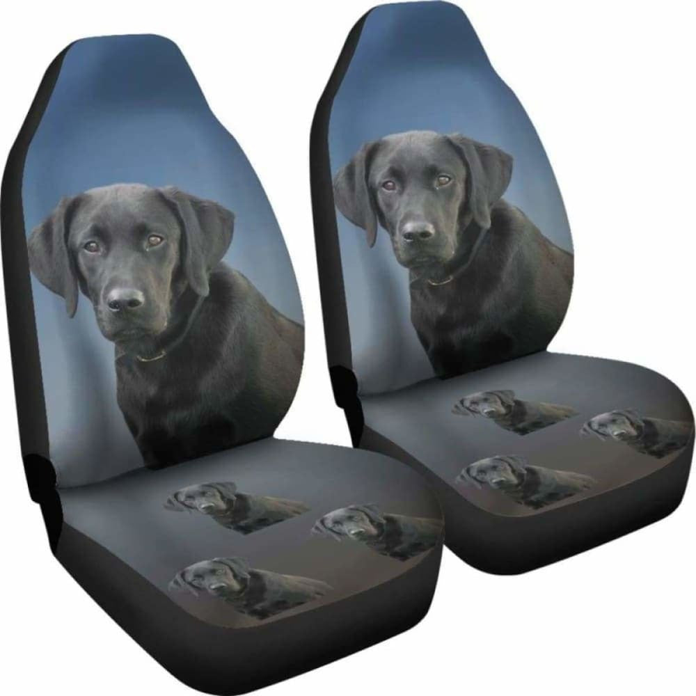 Black Labrador Car Seat Covers