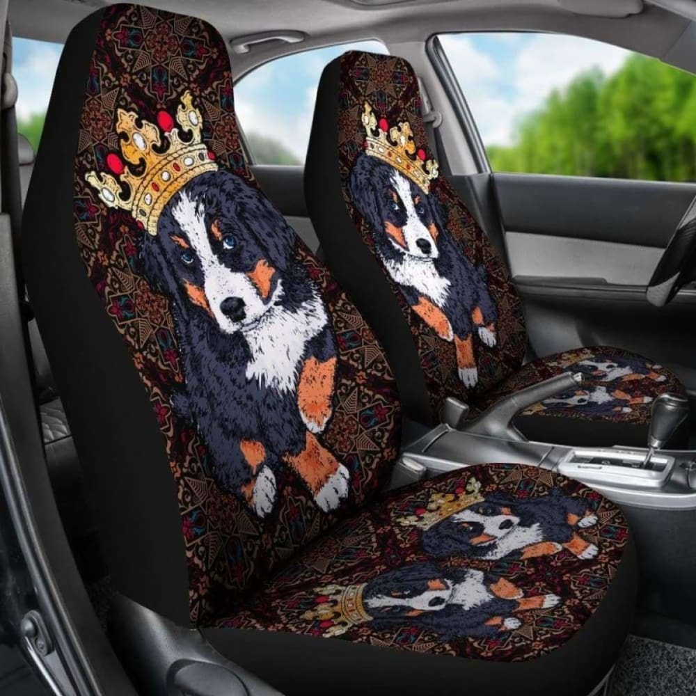 Bernese Mountain Car Seat Cover