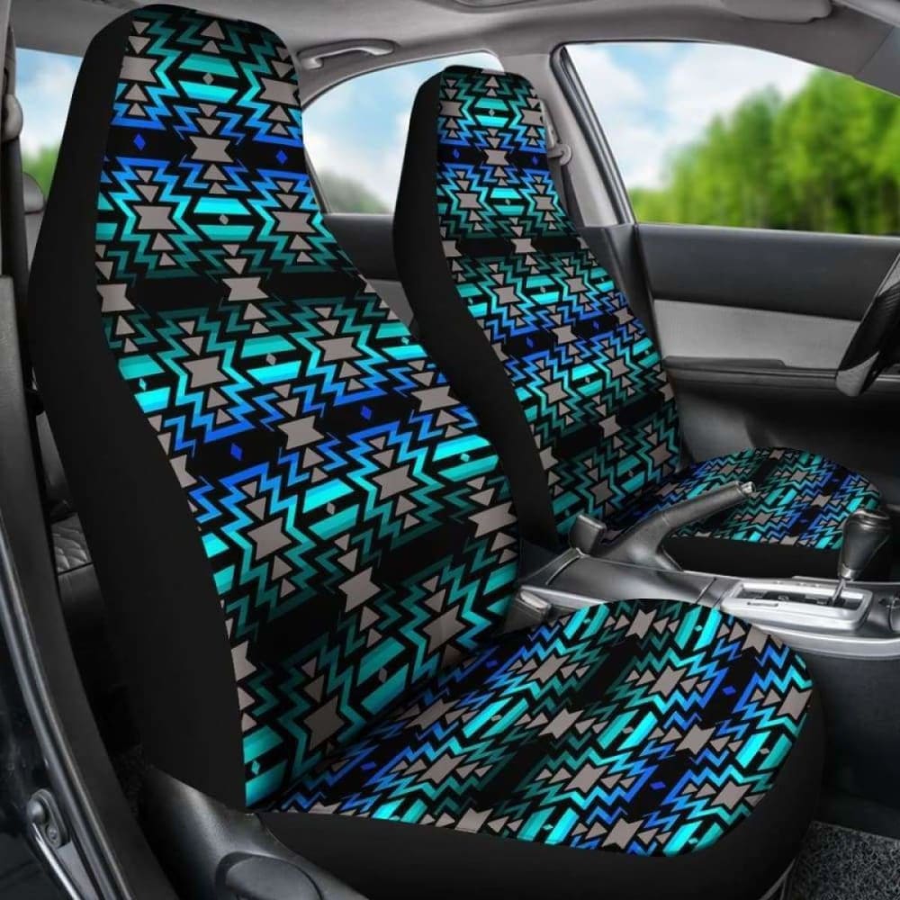 Black Fire Northern Lights Car Seat Covers