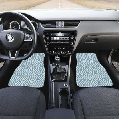 Arabic Pattern Front And Back Car Mats