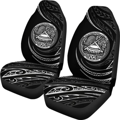 American Samoa Car Seat Covers - \bWhite - Frida Style -