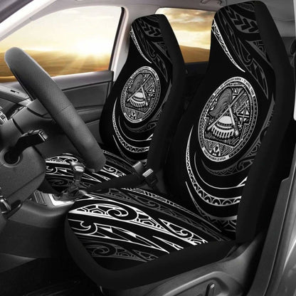 American Samoa Car Seat Covers - \bWhite - Frida Style -