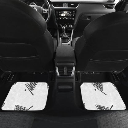 Billiard Ball Pattern Print Design  Front And Back Car Mats