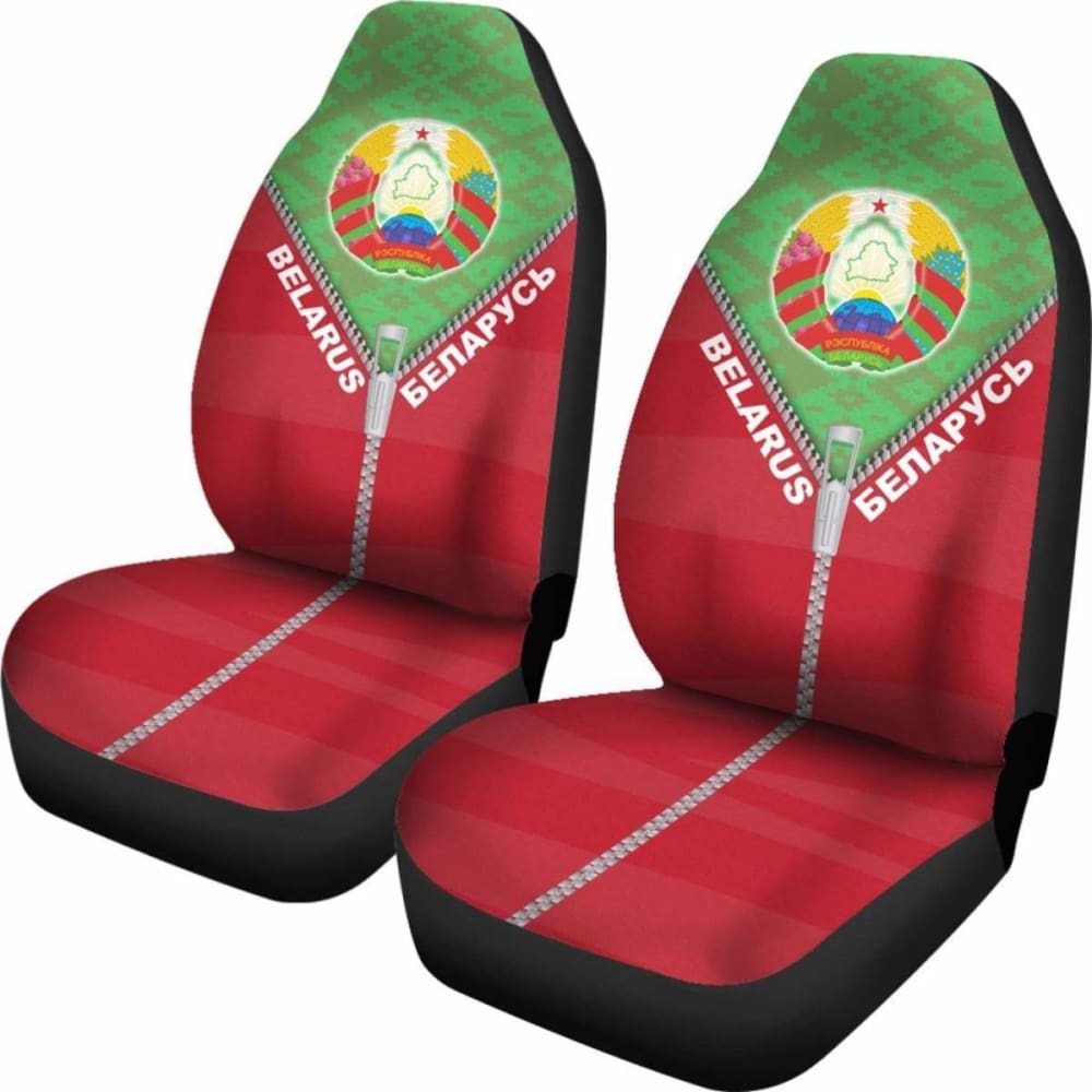 Belarus Car Seat Cover With Straight Zipper Style