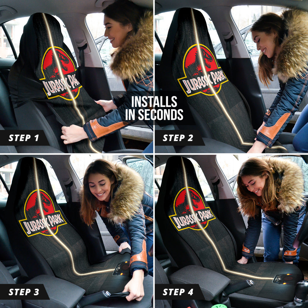 Jurassic Park Automobiles Car Seat Covers Jurassic World