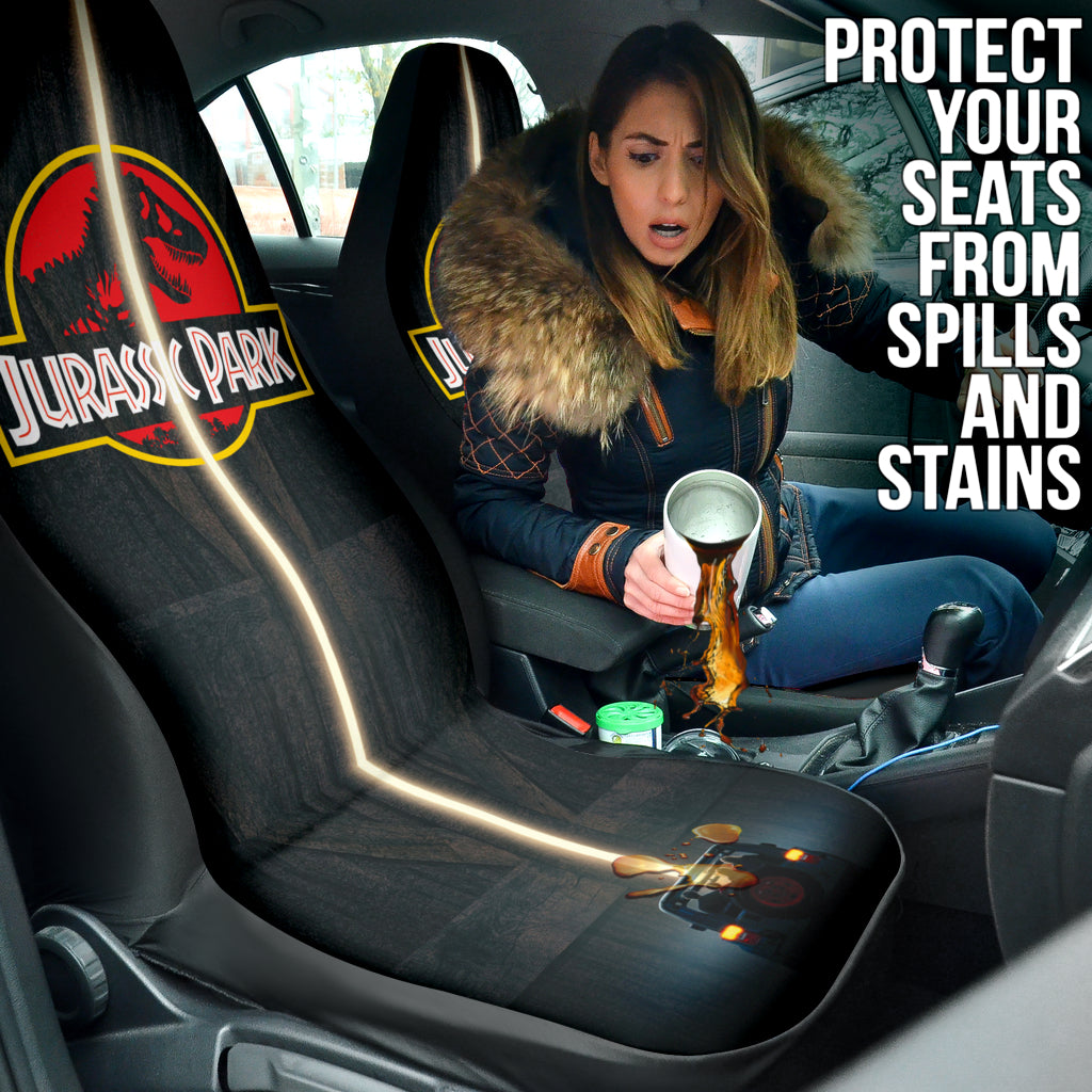 Jurassic Park Automobiles Car Seat Covers Jurassic World