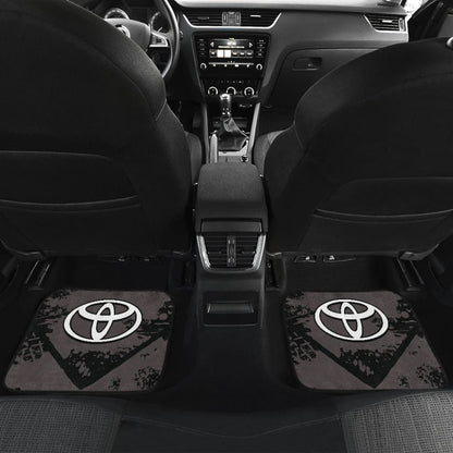 Black And Grey Toyota Amazing Style Car Floor Mats Custom