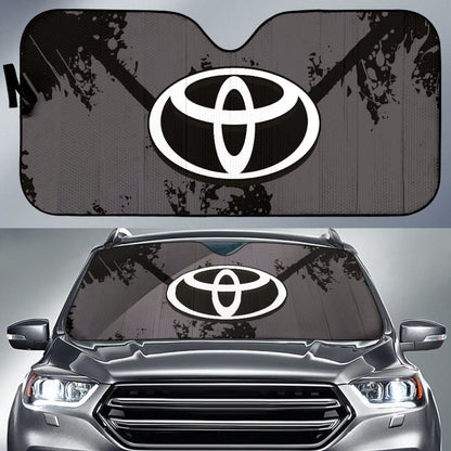Black And Grey Toyota Amazing Style Car Auto Sun Shades Custom
