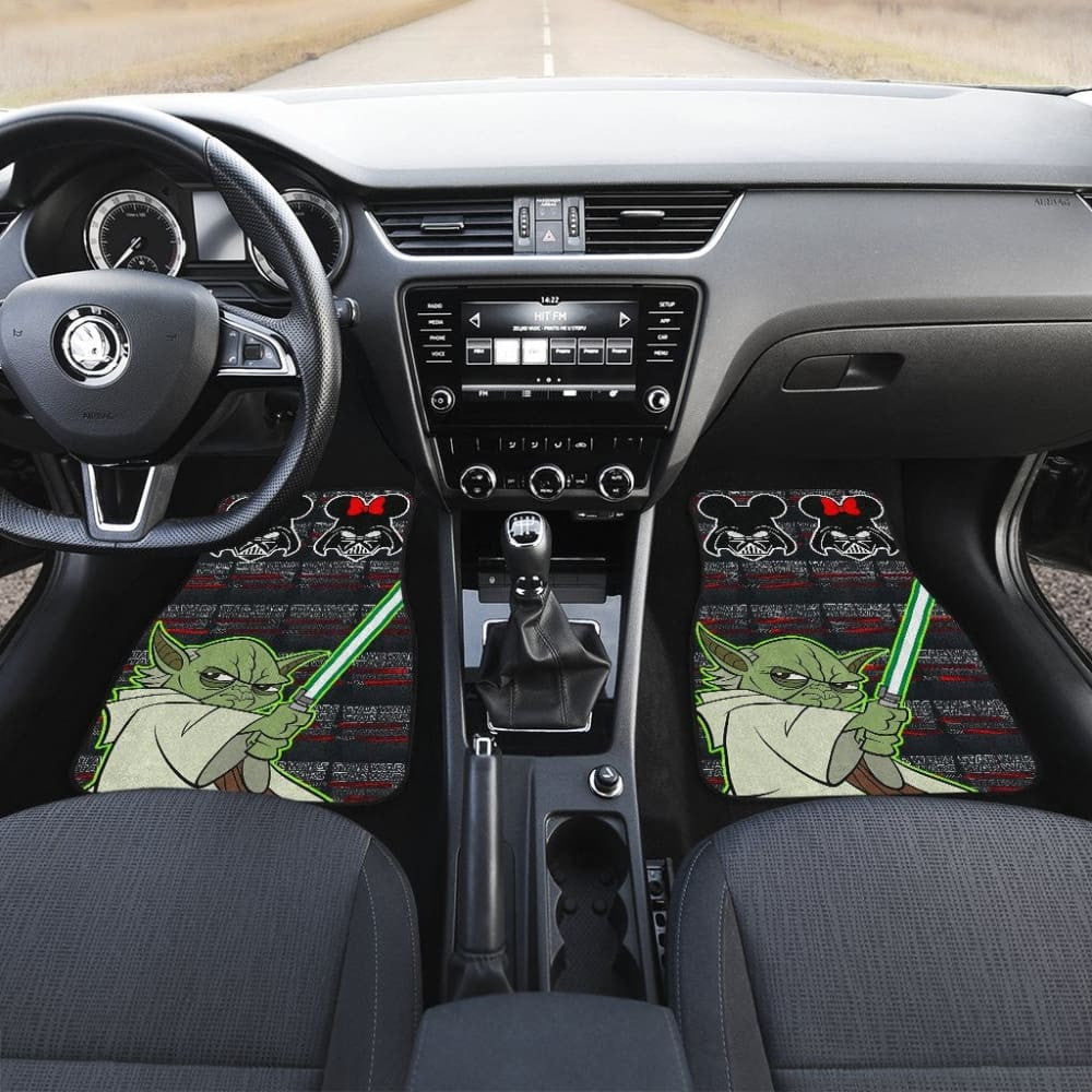 Baby Yoda Lightsaber Star Wars Car Floor Mats