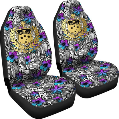 American Samoa Car Seat Cover Hibiscus The Flowers Of Ocean