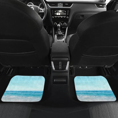Beautiful Beach Car Floor Mats With Sea Shell