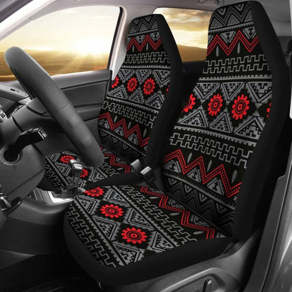 Black Pattern Native Car Seat Cover
