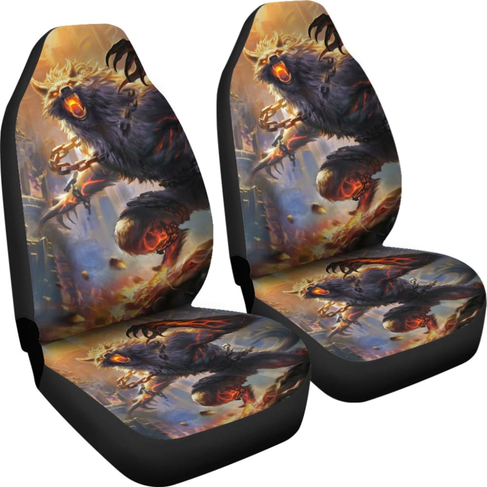 Beast Werewolf Monster Car Seat Covers