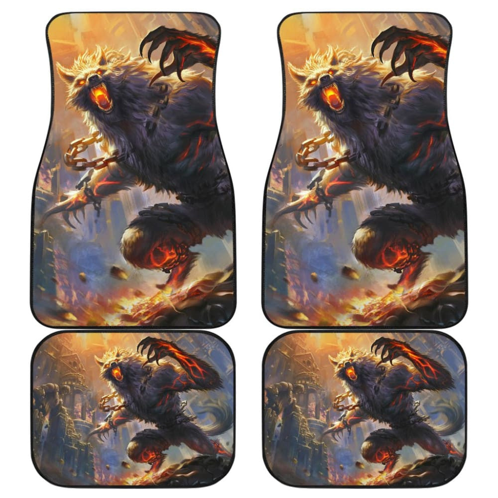Beast Werewolf Monster Car Floor Mats