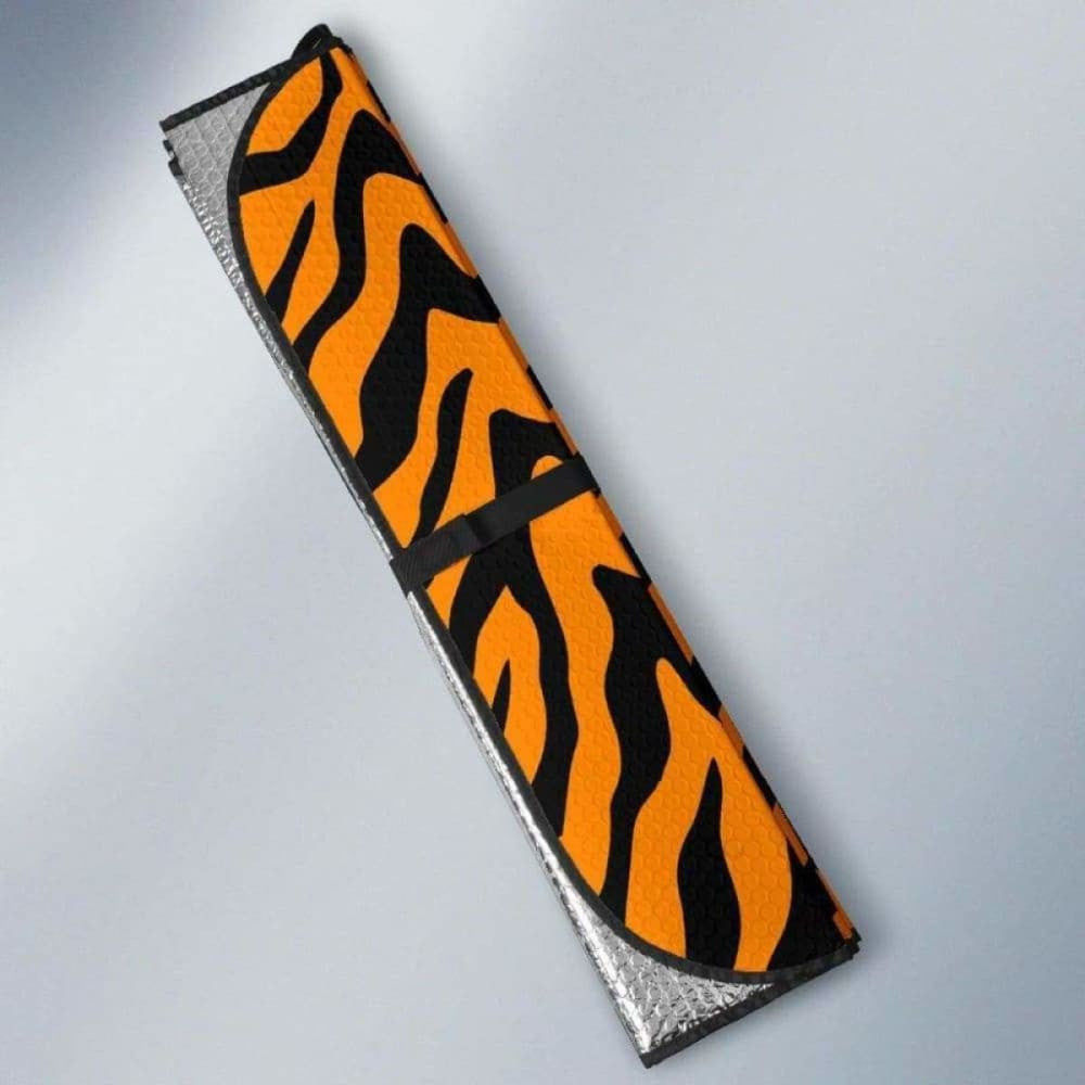 Bengal Tigers Skin Print Pattern Car Auto Sun Shades