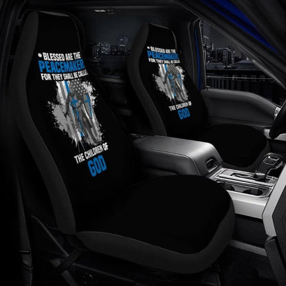 Blessed Are The Peacemakers The Children Of God Police Car Seat Covers