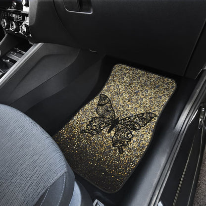 Beautiful Butterfly Print Art Design Car Floor Mats