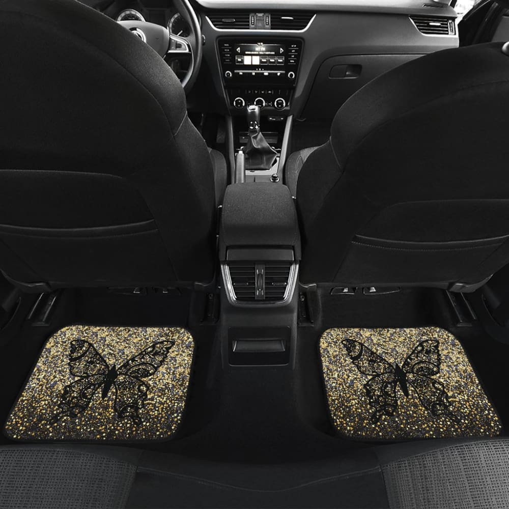 Beautiful Butterfly Print Art Design Car Floor Mats
