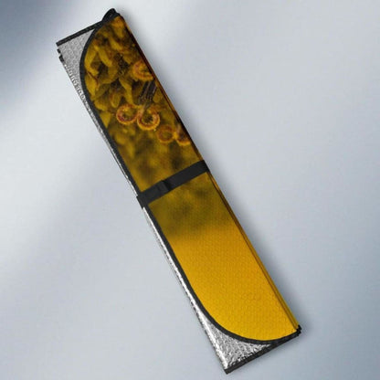 Bee Sunflower Bee PollenK Car Sun Shade