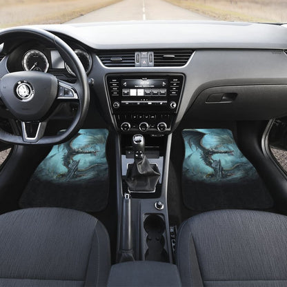 Ancient Dragon Lord of Death Car Floor Mats