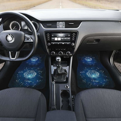 Virgo Zodiac Sign Car Floor Mats Amazing Gift