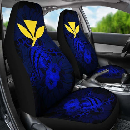 Hawaii Hibiscus Car Seat Cover - Harold Turtle - Blue - New